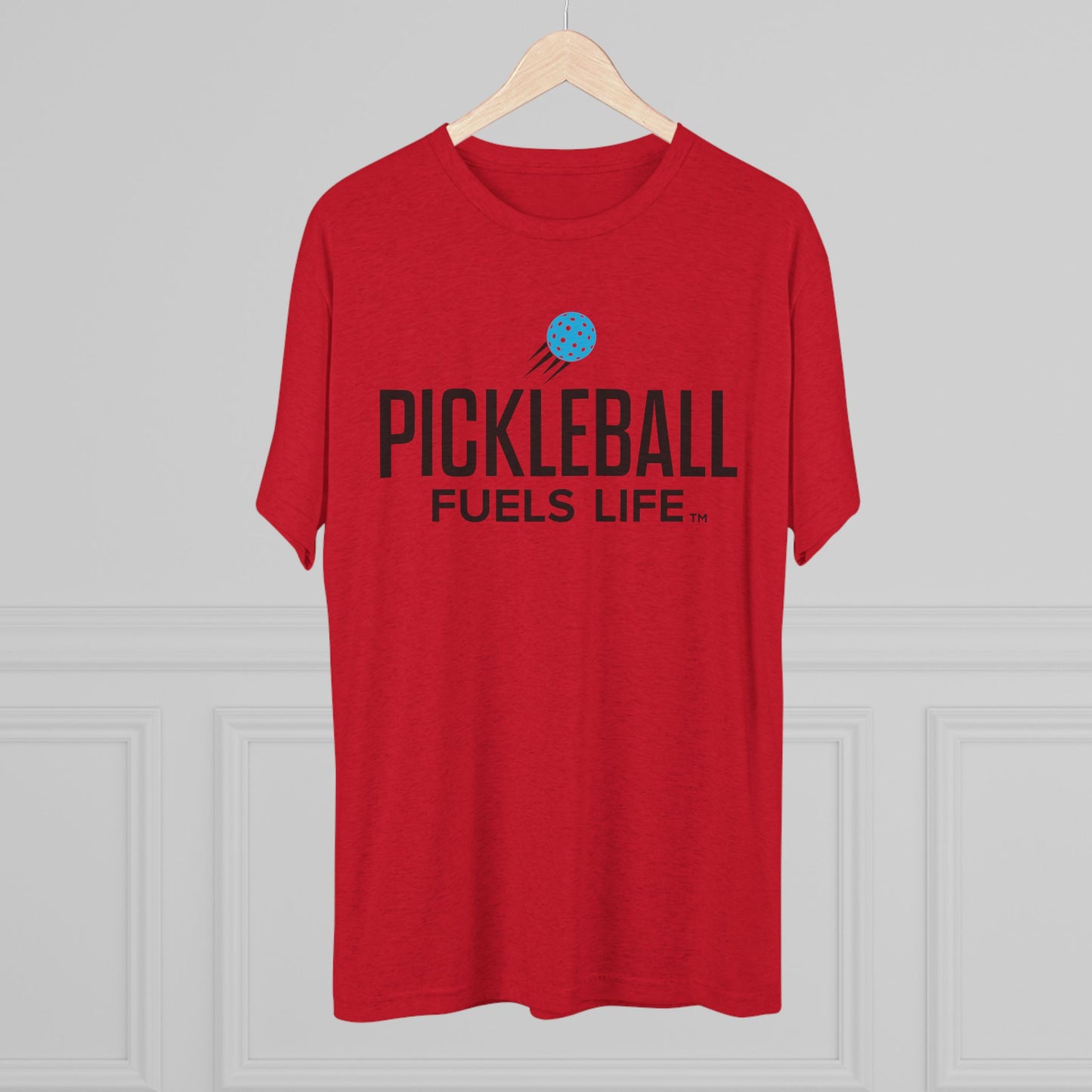 Sleek Pickleball Unisex Tri-Blend Crew Tee