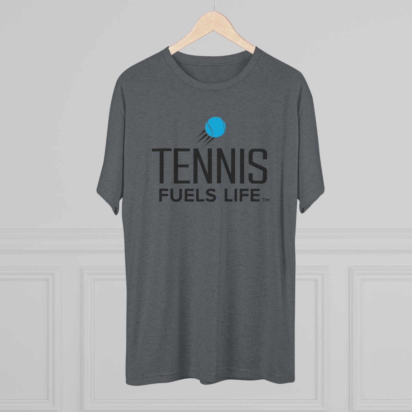 Sleek Tennis Unisex Tri-Blend Crew Tee