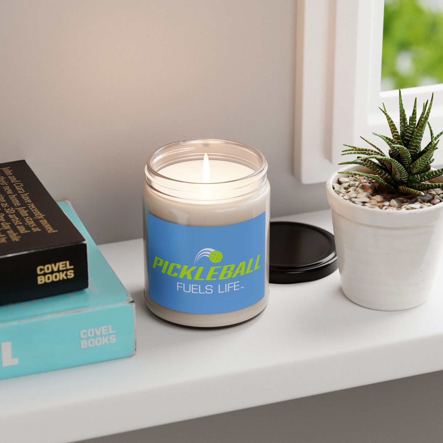 Pickleball Fuels Life Scented Soy Candle, 9oz