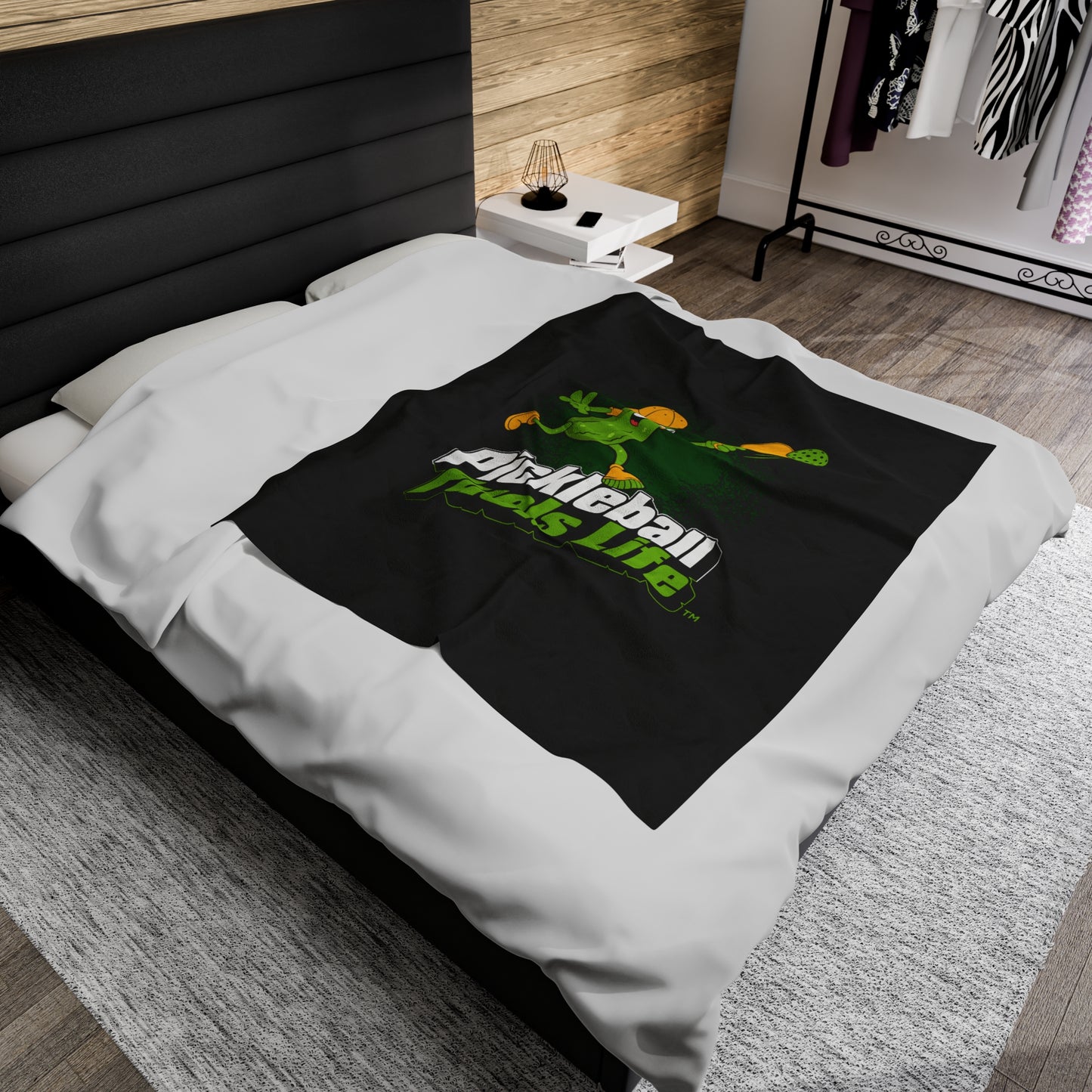 Pickle Velveteen Plush Blanket
