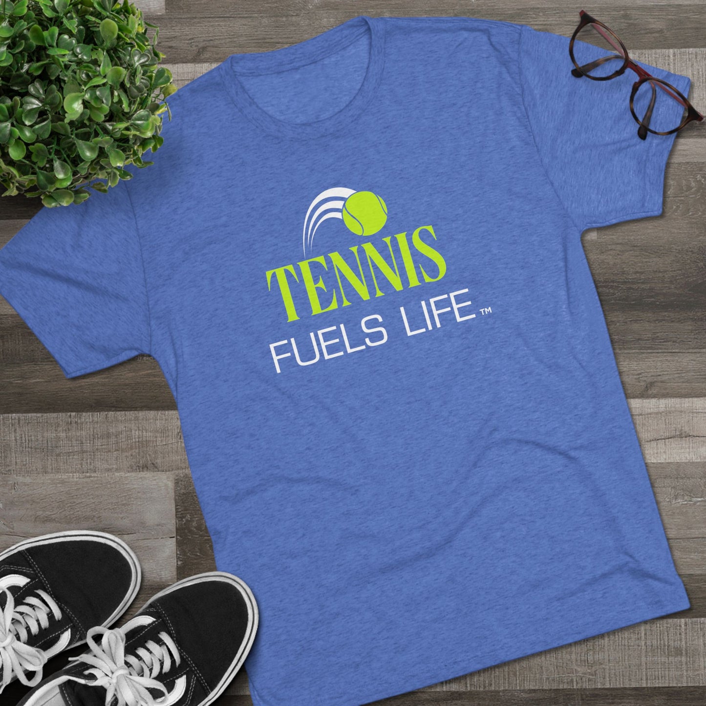 Tennis Pro Unisex Tri-Blend Crew Tee