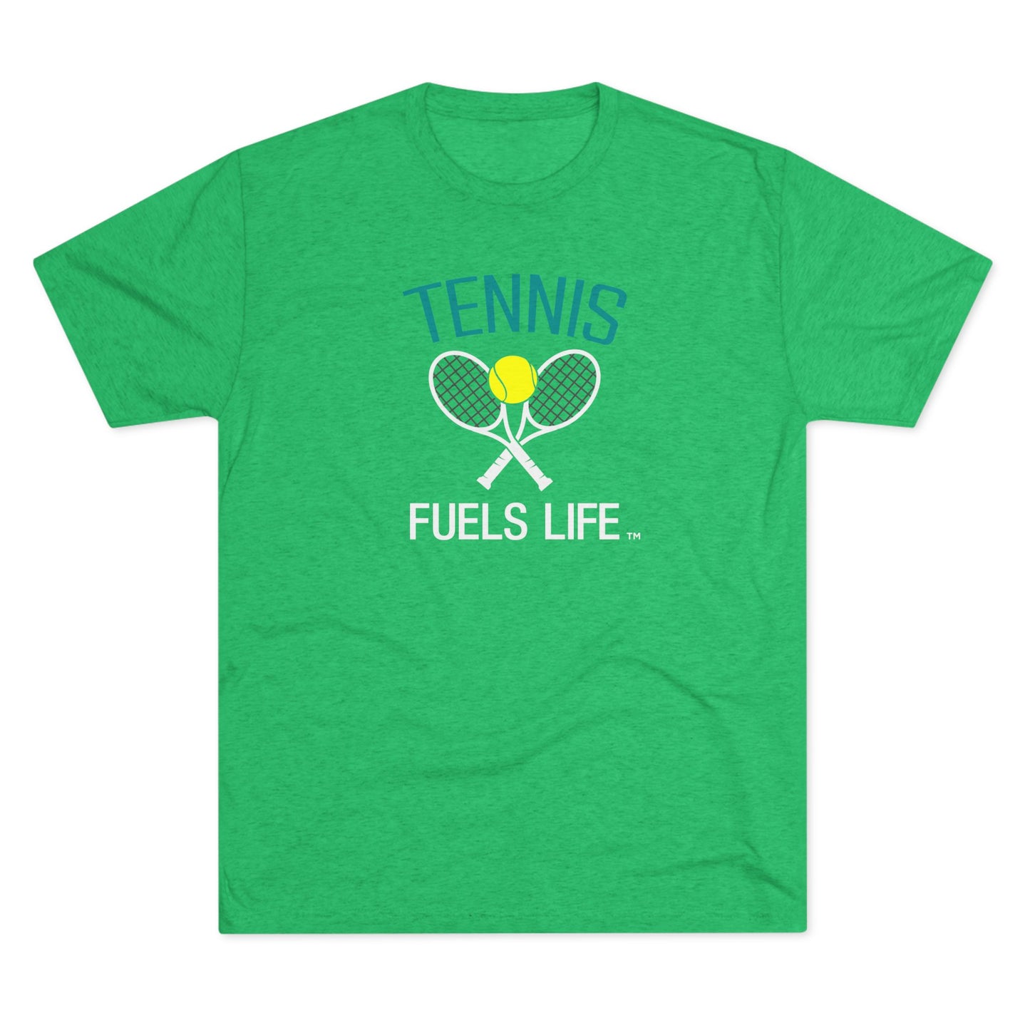 On the Court Unisex Tri-Blend Crew Tee