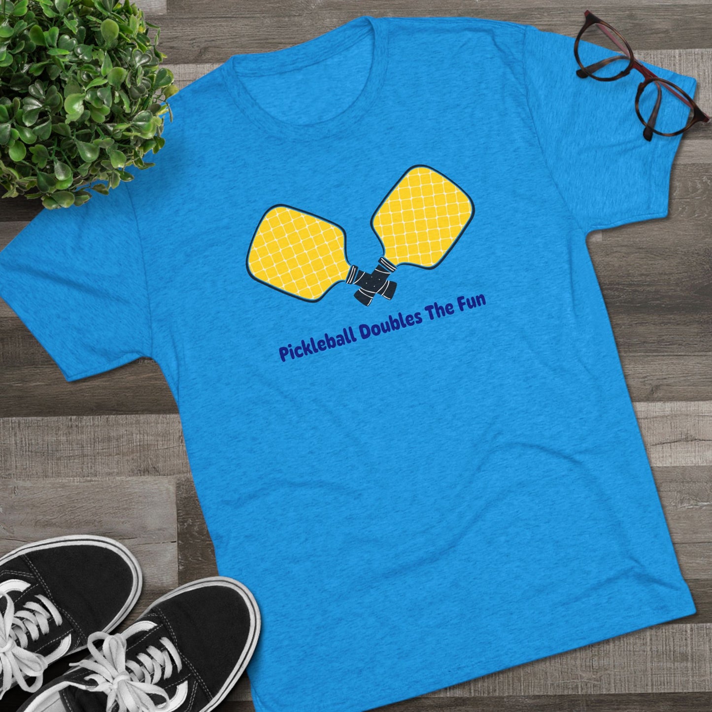 Paddles Unisex Tri-Blend Crew Tee