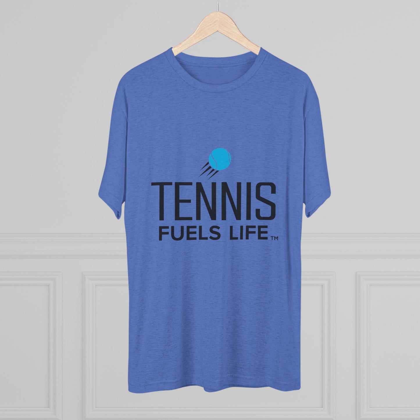 Sleek Tennis Unisex Tri-Blend Crew Tee