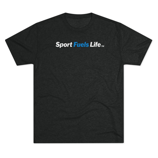 Sport Fuels Life Unisex Tri-Blend Crew Tee