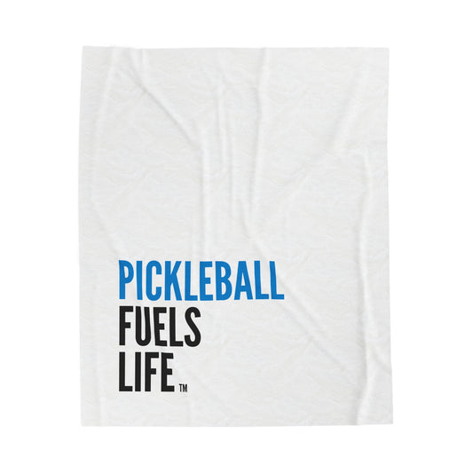 SFL Pickleball Velveteen Plush Blanket