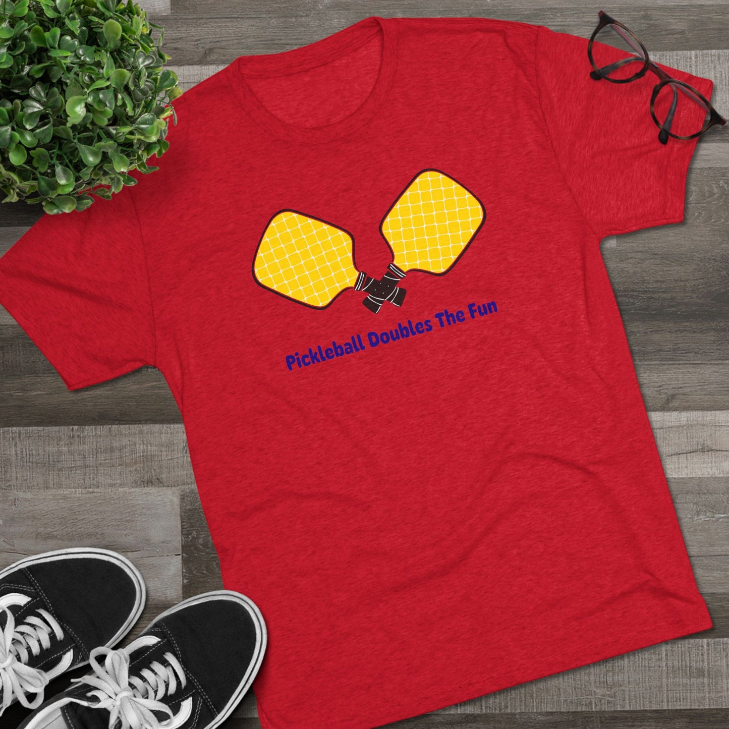 Paddles Unisex Tri-Blend Crew Tee