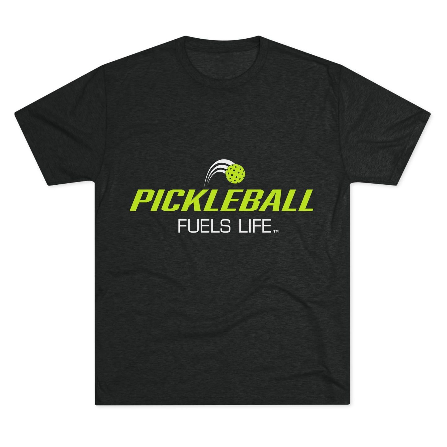 Pickleball Fuels Life Unisex Tri-Blend Crew Tee