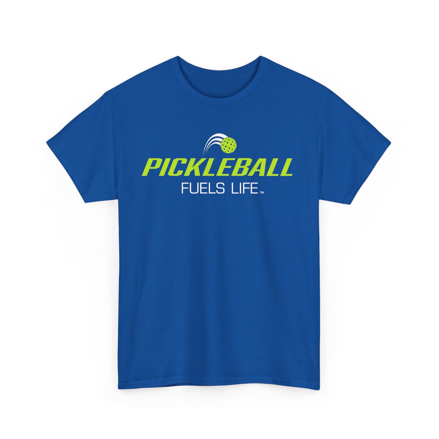 Pickleball Fuels Life Unisex Heavy Cotton Tee