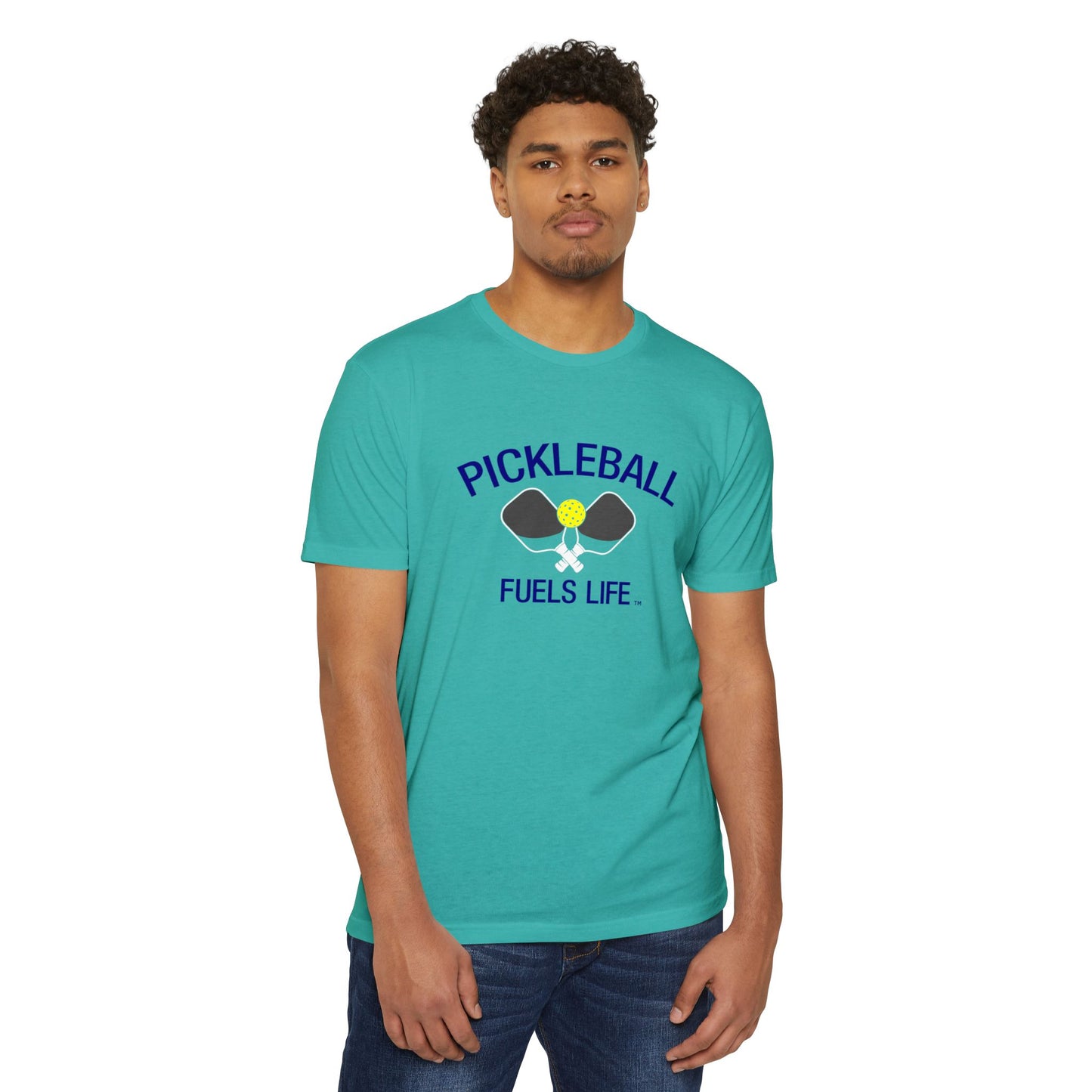 Double Paddle Unisex CVC Jersey T-shirt