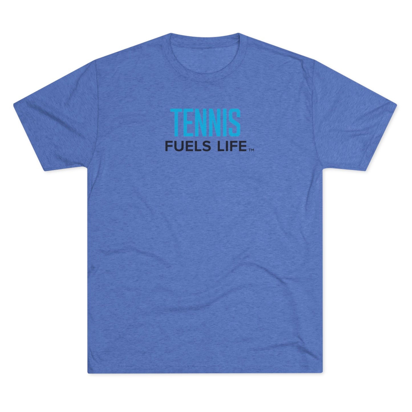 Tennis Fuels Life Unisex Tri-Blend Crew Tee