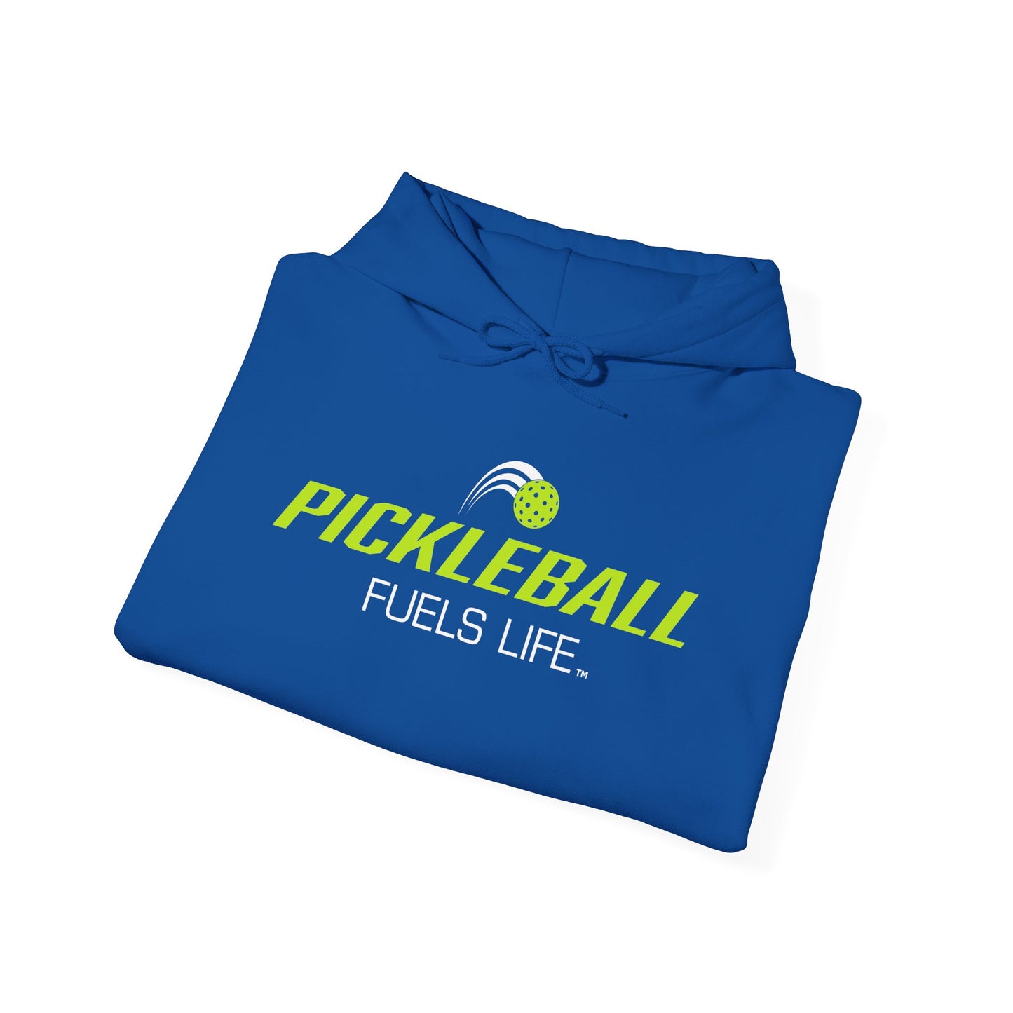 Pickleball Fuels Life Unisex Heavy Blend™ Hooded Sweatshirt