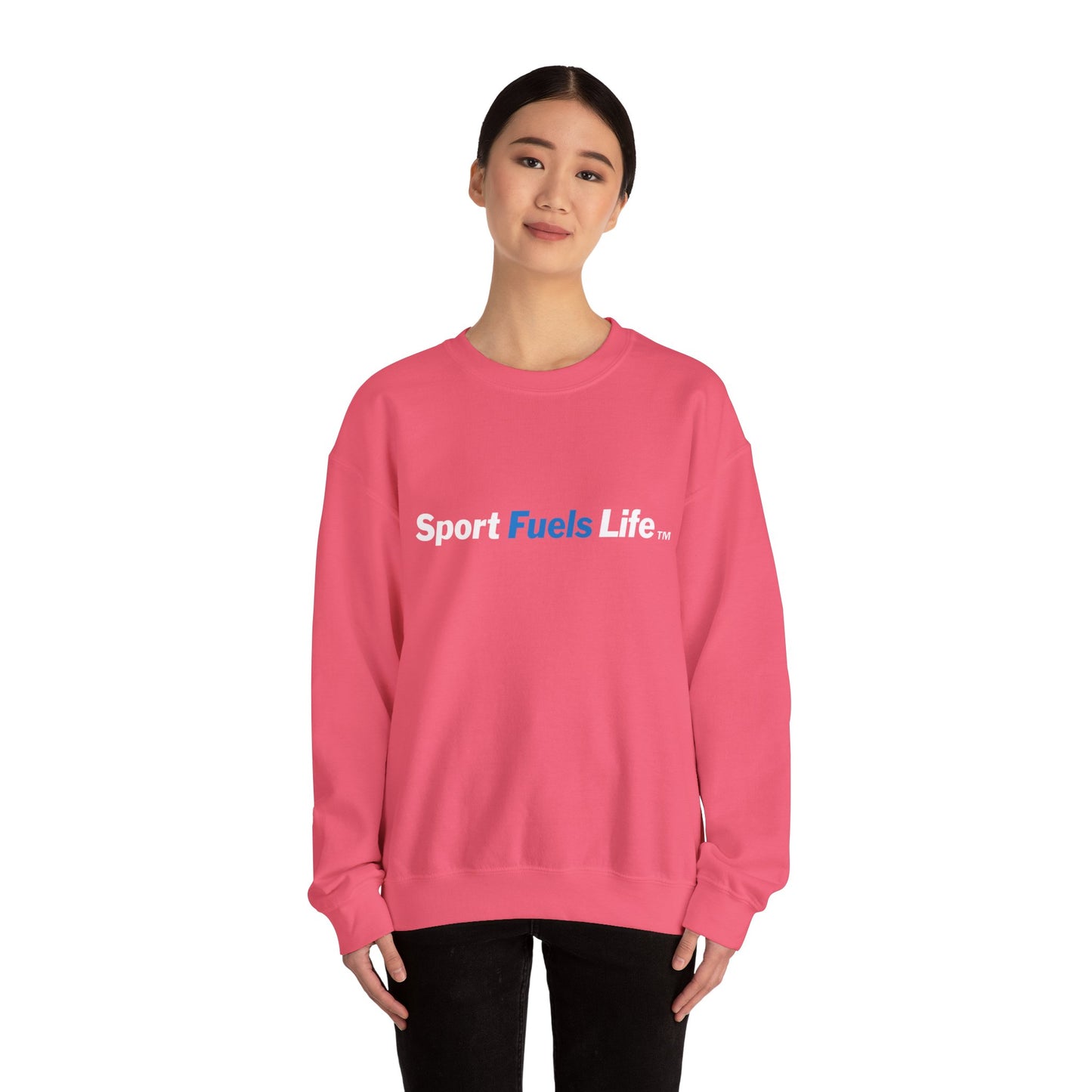 Sport Fuels Life Unisex Heavy Blend™ Crewneck Sweatshirt