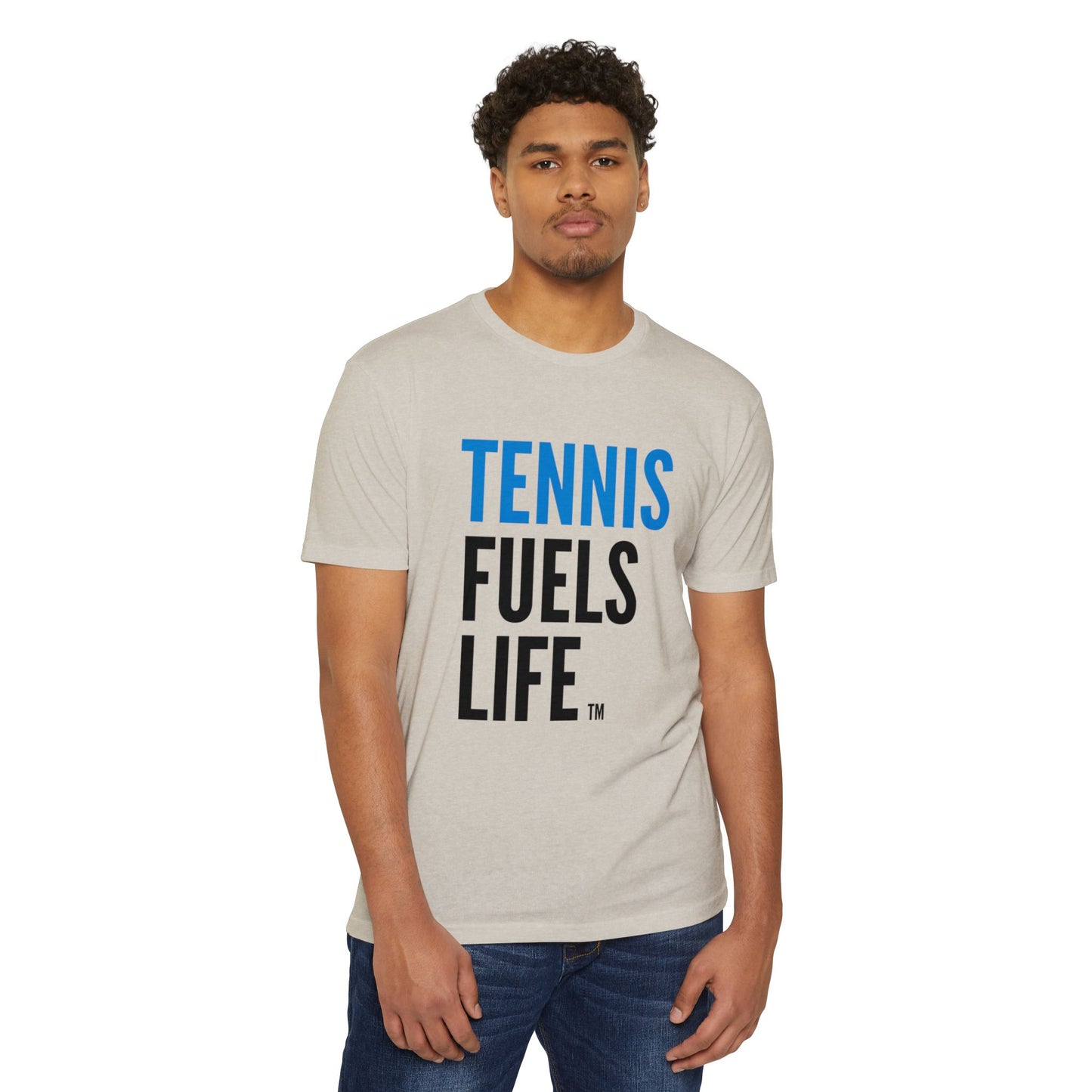 SFL Tennis Unisex CVC Jersey T-shirt