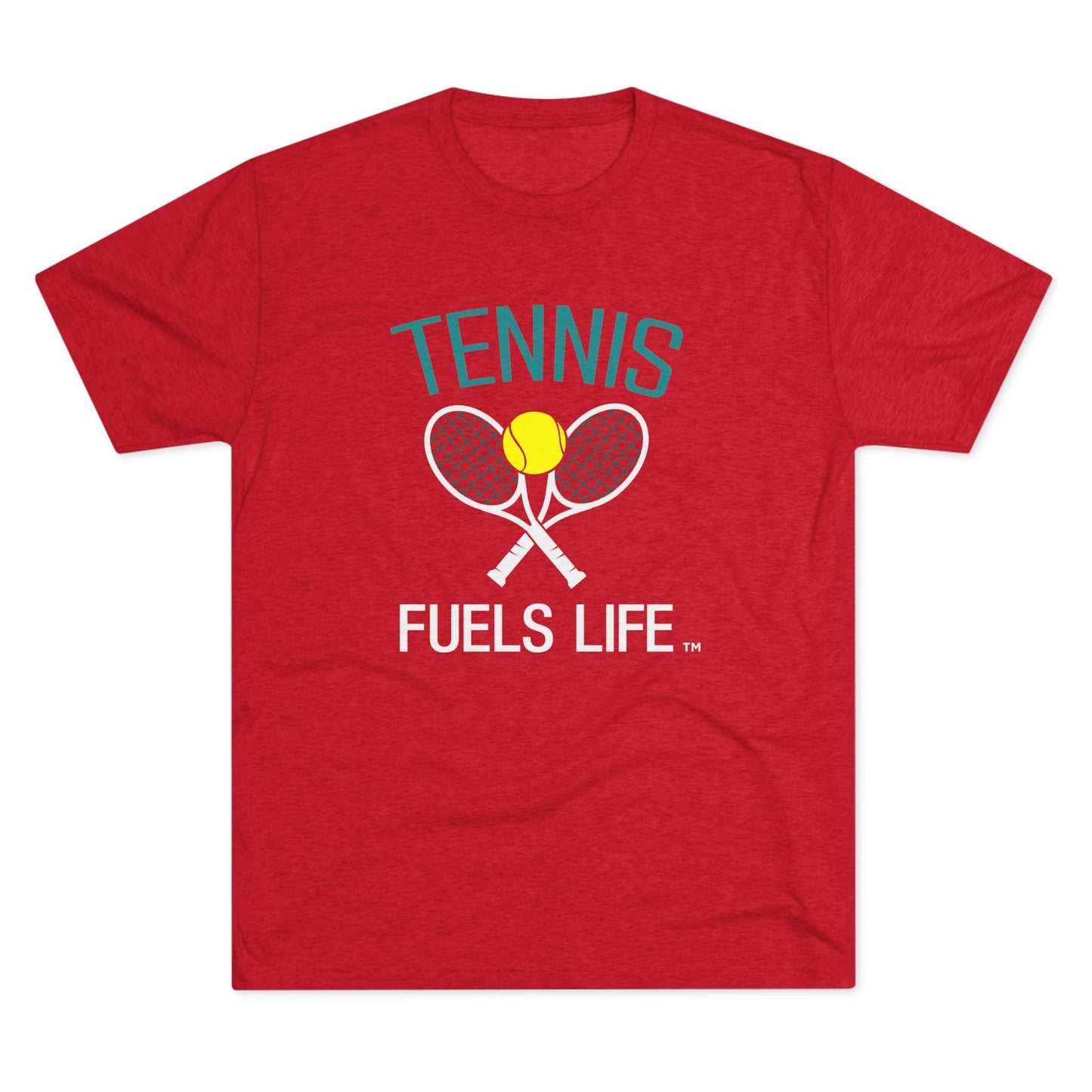 On the Court Unisex Tri-Blend Crew Tee