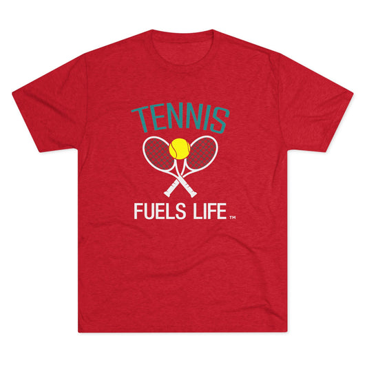 On the Court Unisex Tri-Blend Crew Tee