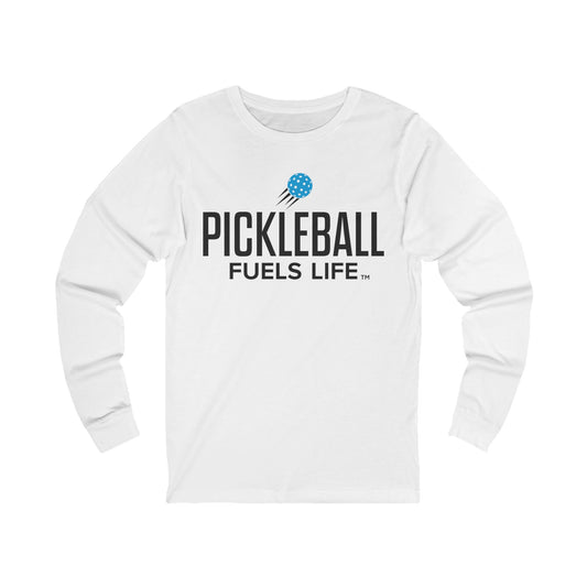 Sleek Pickleball Unisex Jersey Long Sleeve Tee