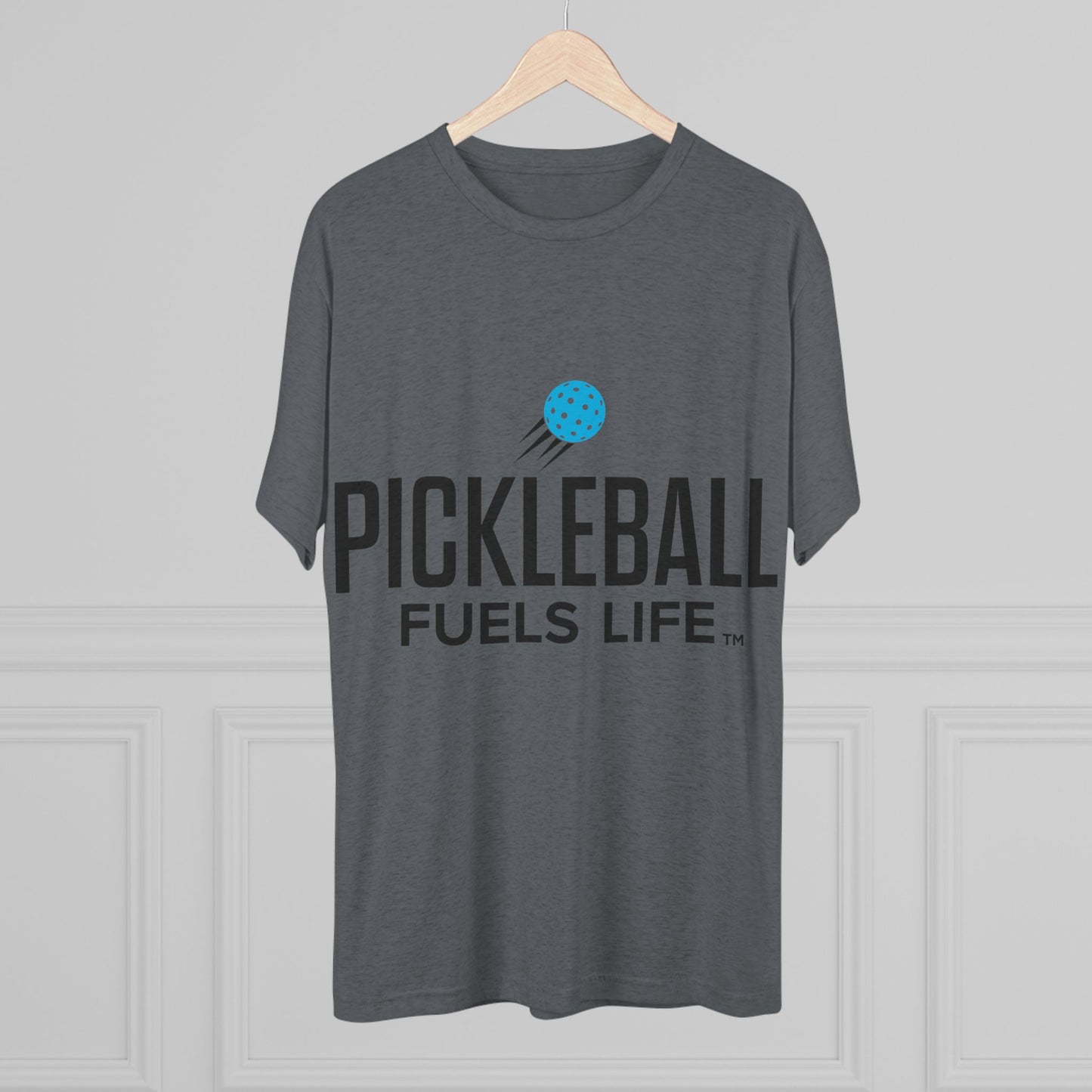 Sleek Pickleball Unisex Tri-Blend Crew Tee