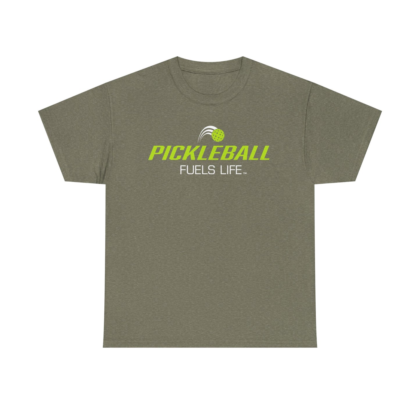 Pickleball Fuels Life Unisex Heavy Cotton Tee