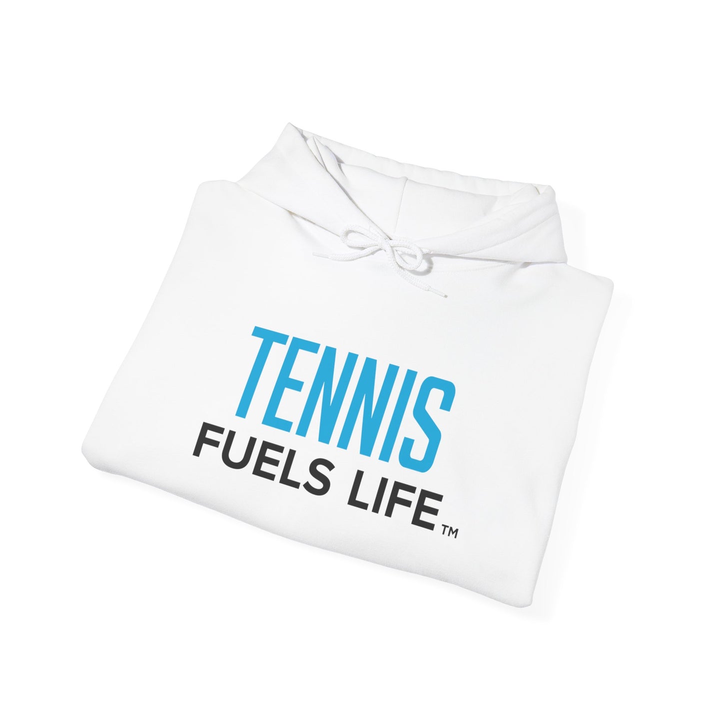 Tennis Fuels Life Unisex Heavy Blend™ Hooded Sweatshirt