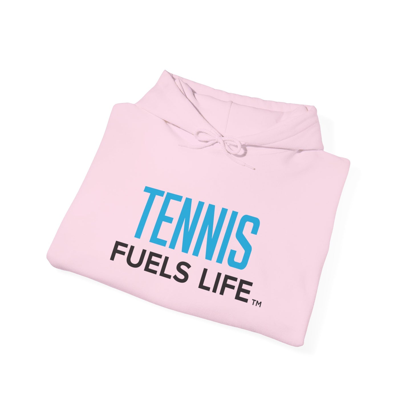 Tennis Fuels Life Unisex Heavy Blend™ Hooded Sweatshirt