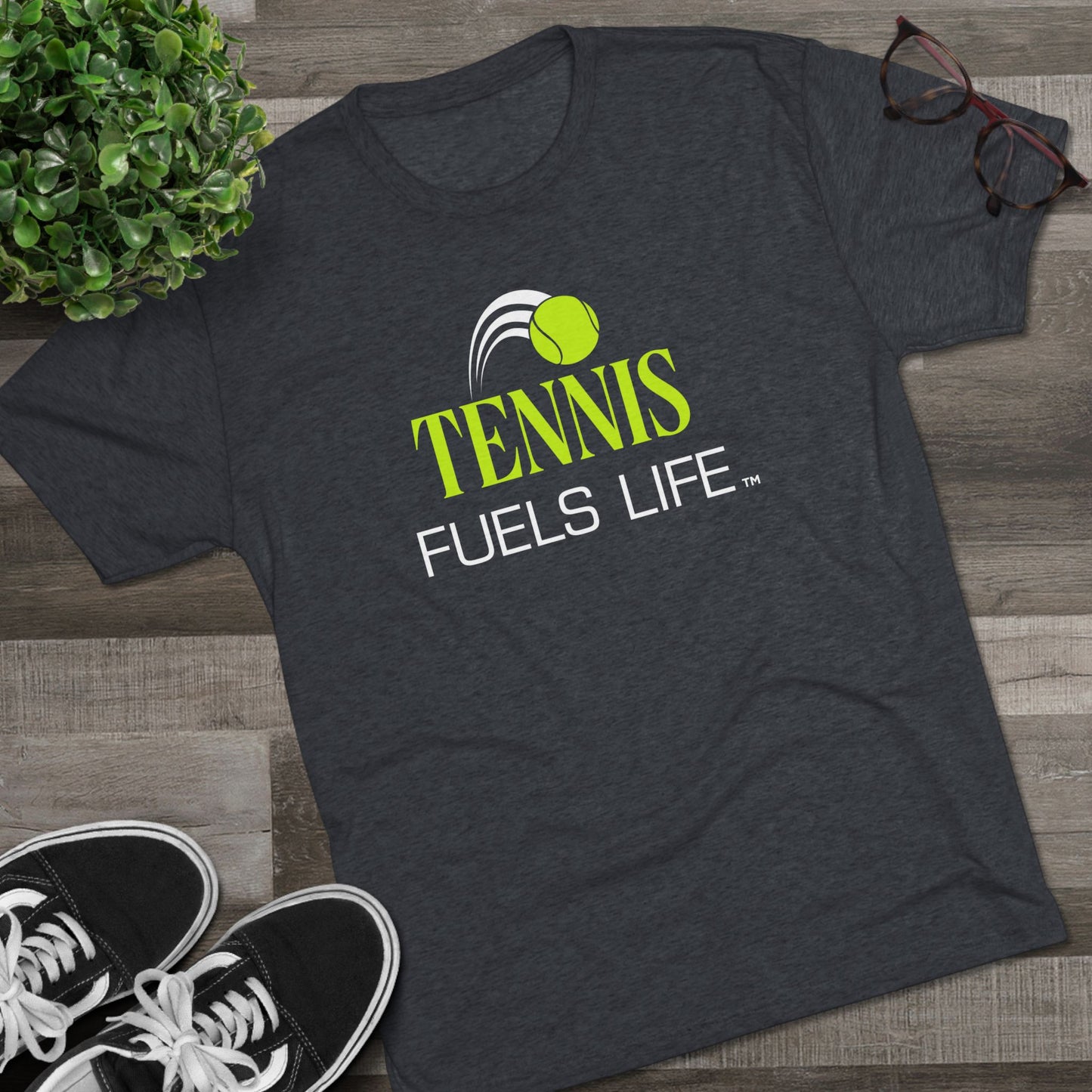 Tennis Pro Unisex Tri-Blend Crew Tee
