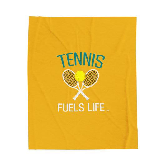 On the Court Velveteen Plush Blanket