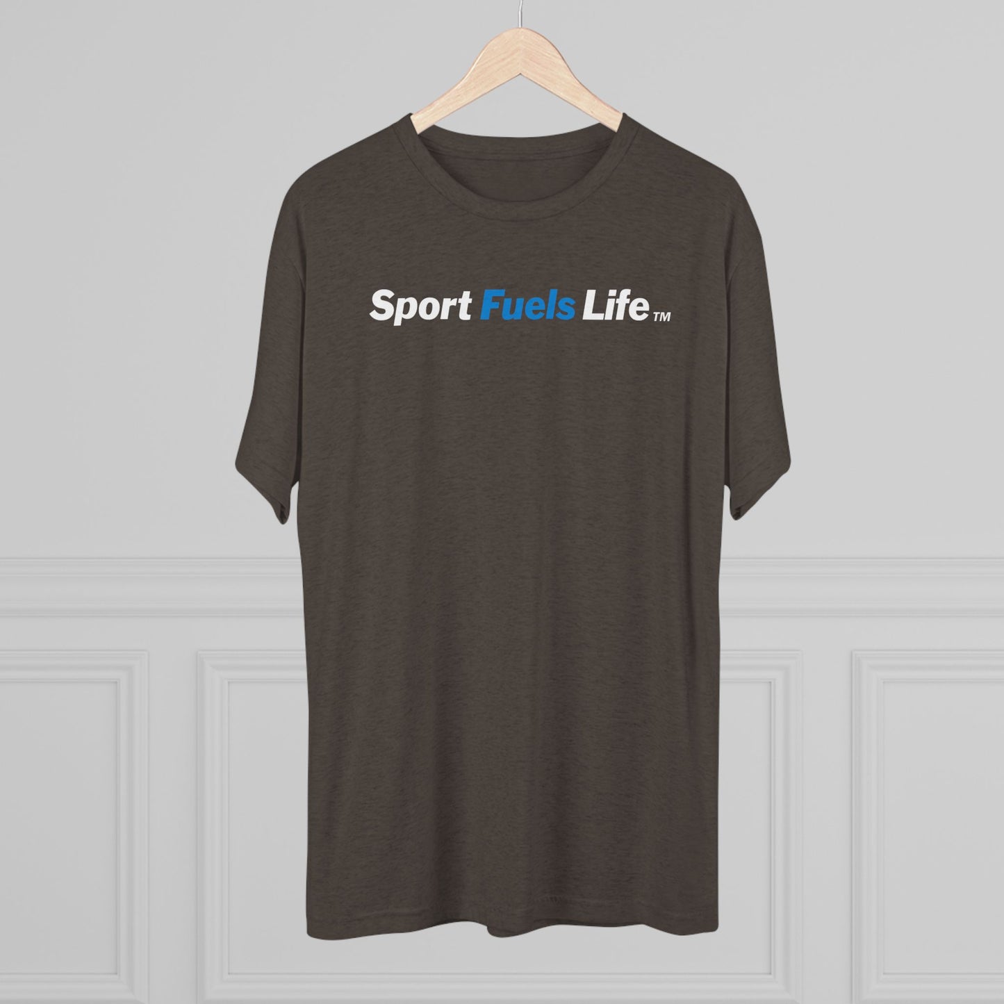 Sport Fuels Life Unisex Tri-Blend Crew Tee