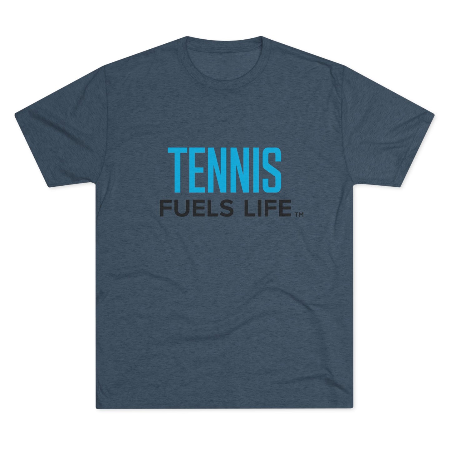 Tennis Fuels Life Unisex Tri-Blend Crew Tee