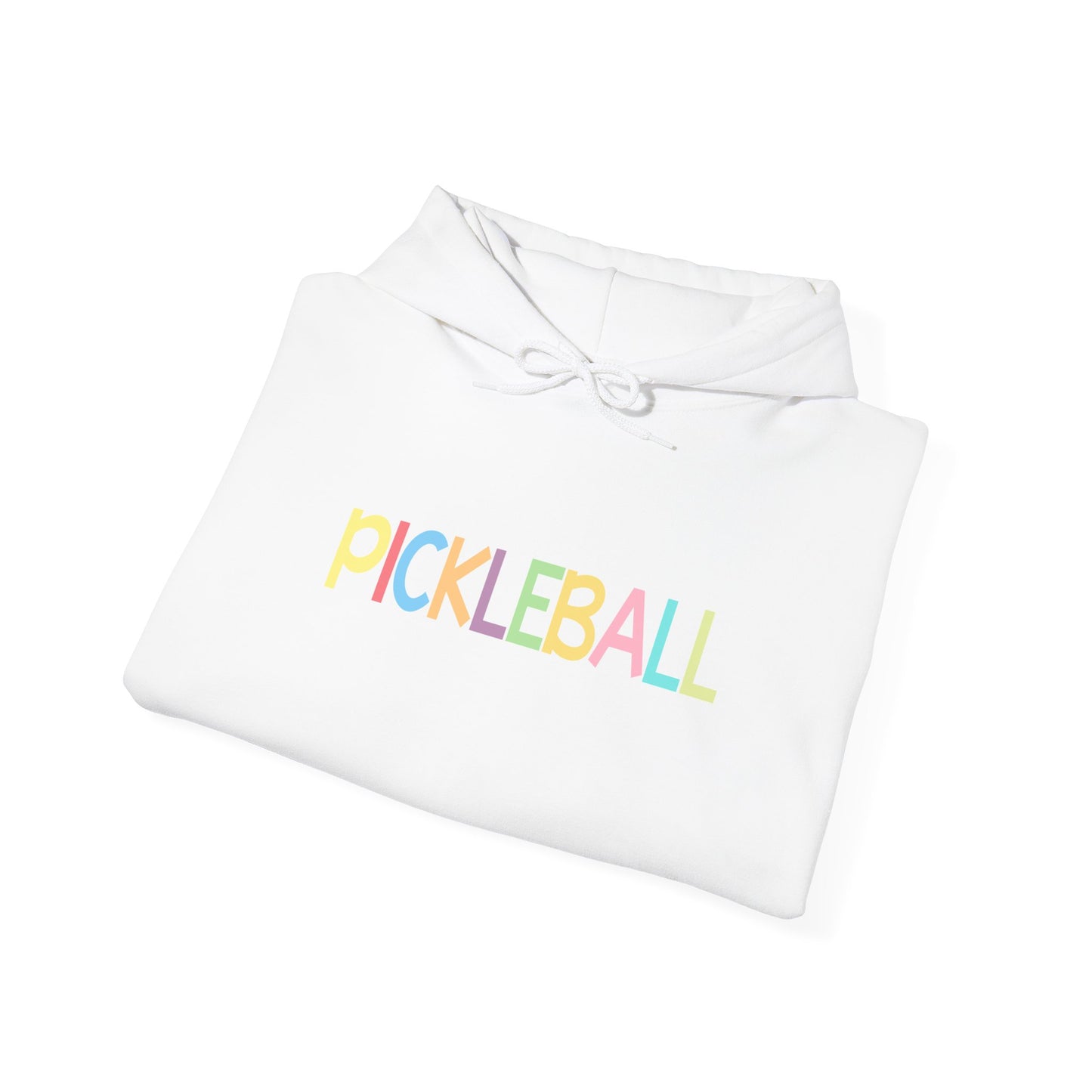 Colorful Pickleball Unisex Heavy Blend™ Hooded Sweatshirt