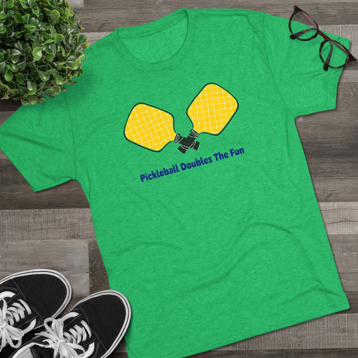 Paddles Unisex Tri-Blend Crew Tee