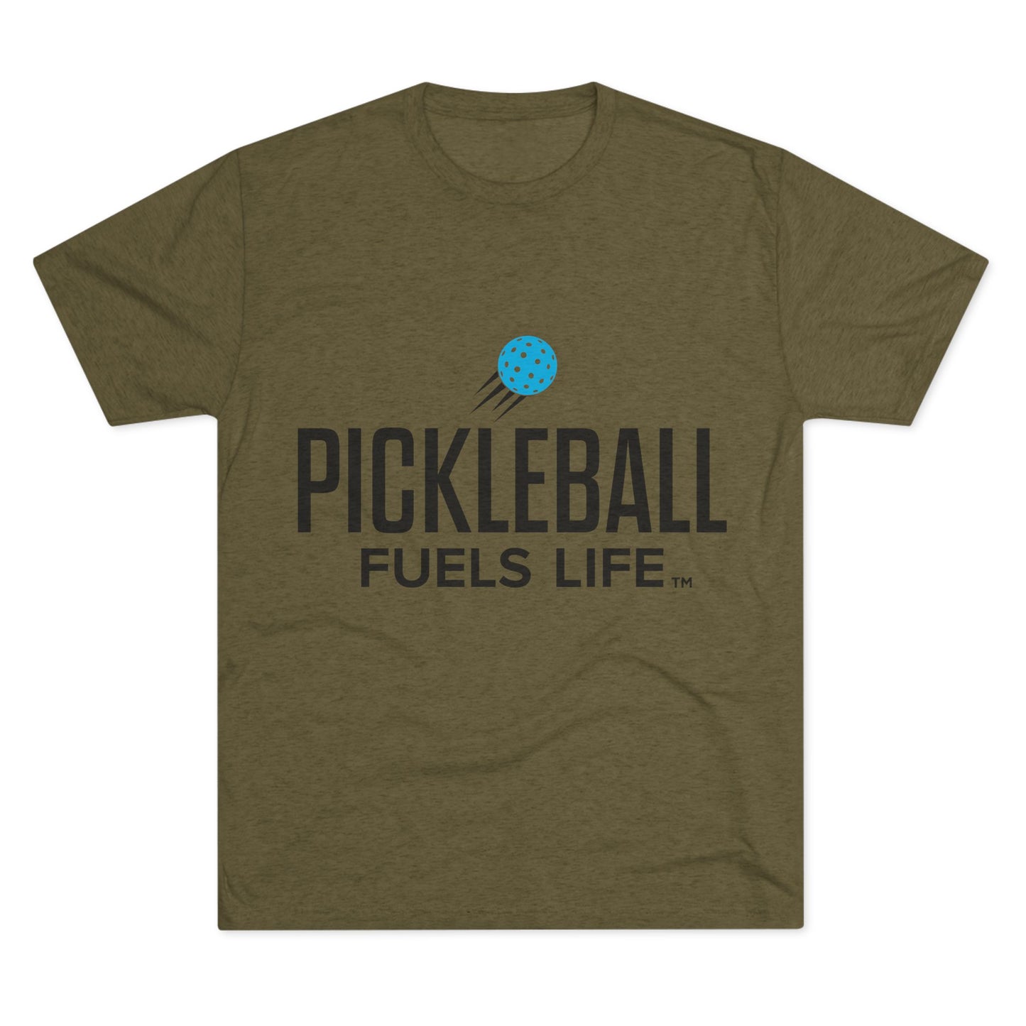 Sleek Pickleball Unisex Tri-Blend Crew Tee