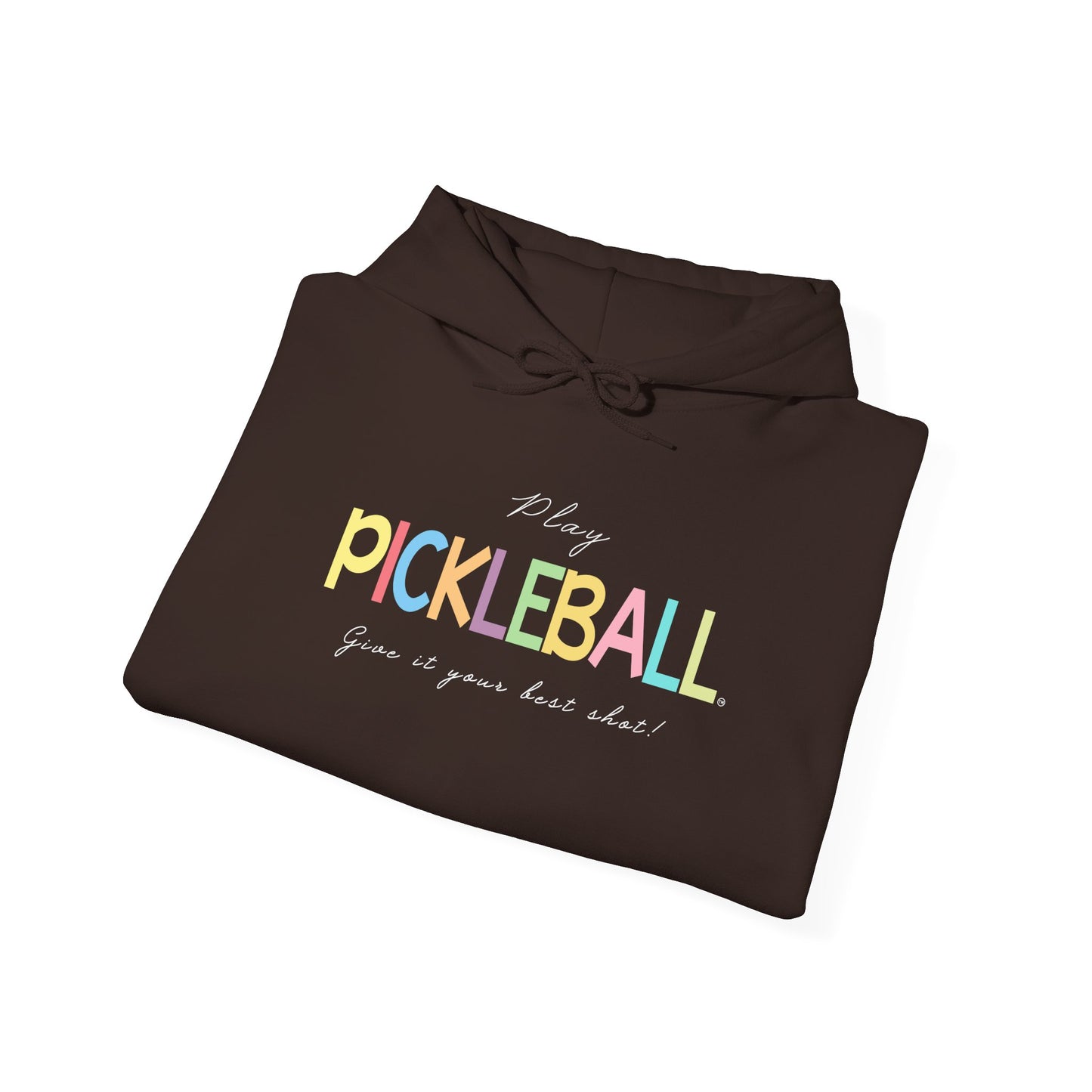 Colorful Pickleball Unisex Heavy Blend™ Hooded Sweatshirt
