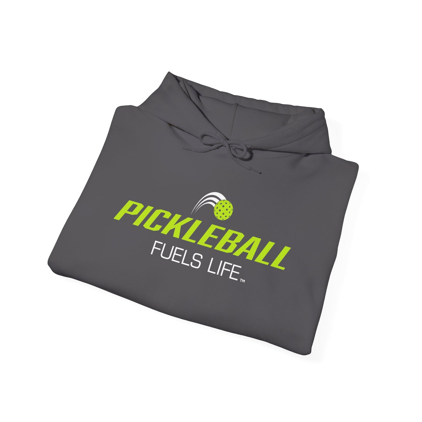 Pickleball Fuels Life Unisex Heavy Blend™ Hooded Sweatshirt