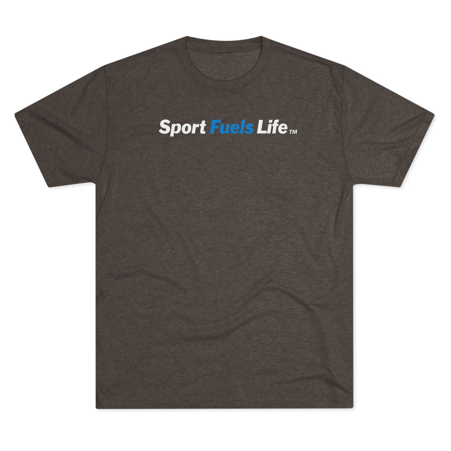 Sport Fuels Life Unisex Tri-Blend Crew Tee