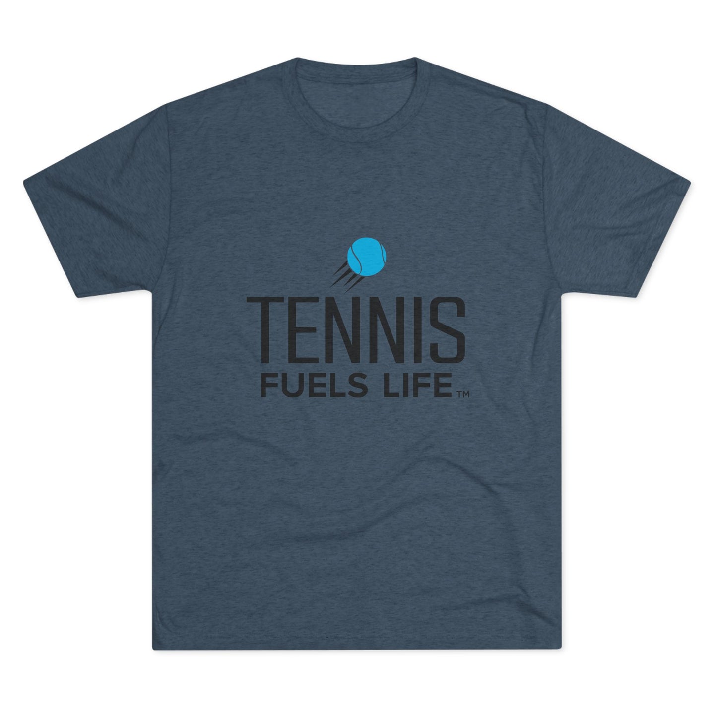 Sleek Tennis Unisex Tri-Blend Crew Tee