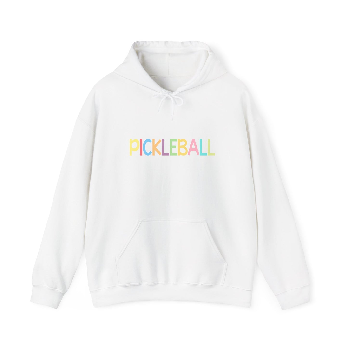 Colorful Pickleball Unisex Heavy Blend™ Hooded Sweatshirt