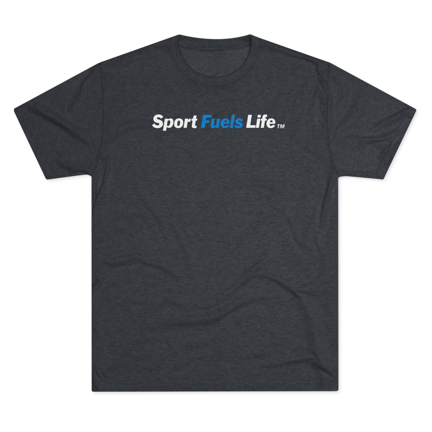 Sport Fuels Life Unisex Tri-Blend Crew Tee
