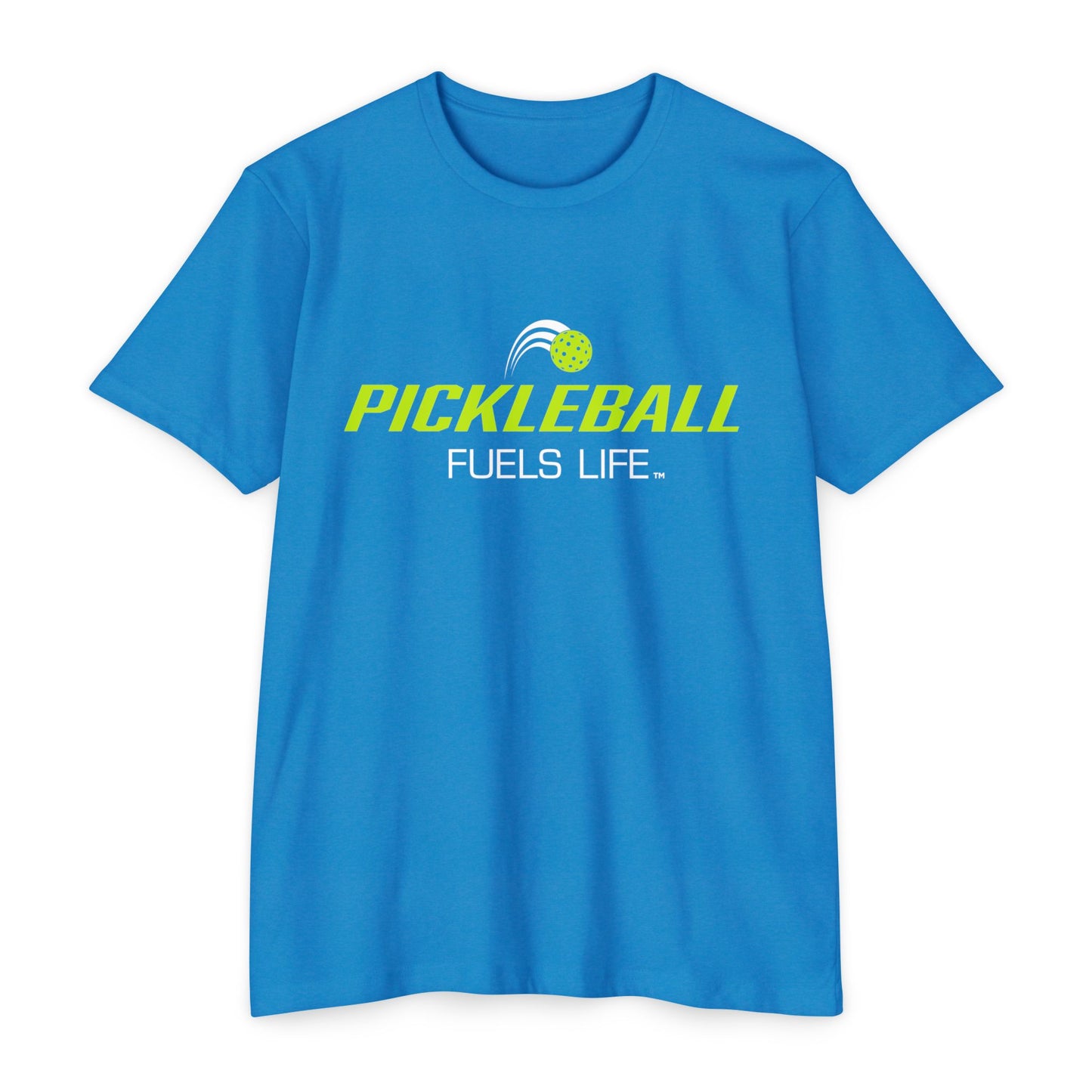 Pickleball Fuels Life Unisex CVC Jersey T-shirt