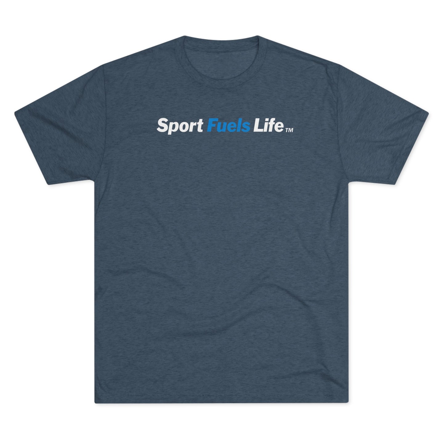 Sport Fuels Life Unisex Tri-Blend Crew Tee