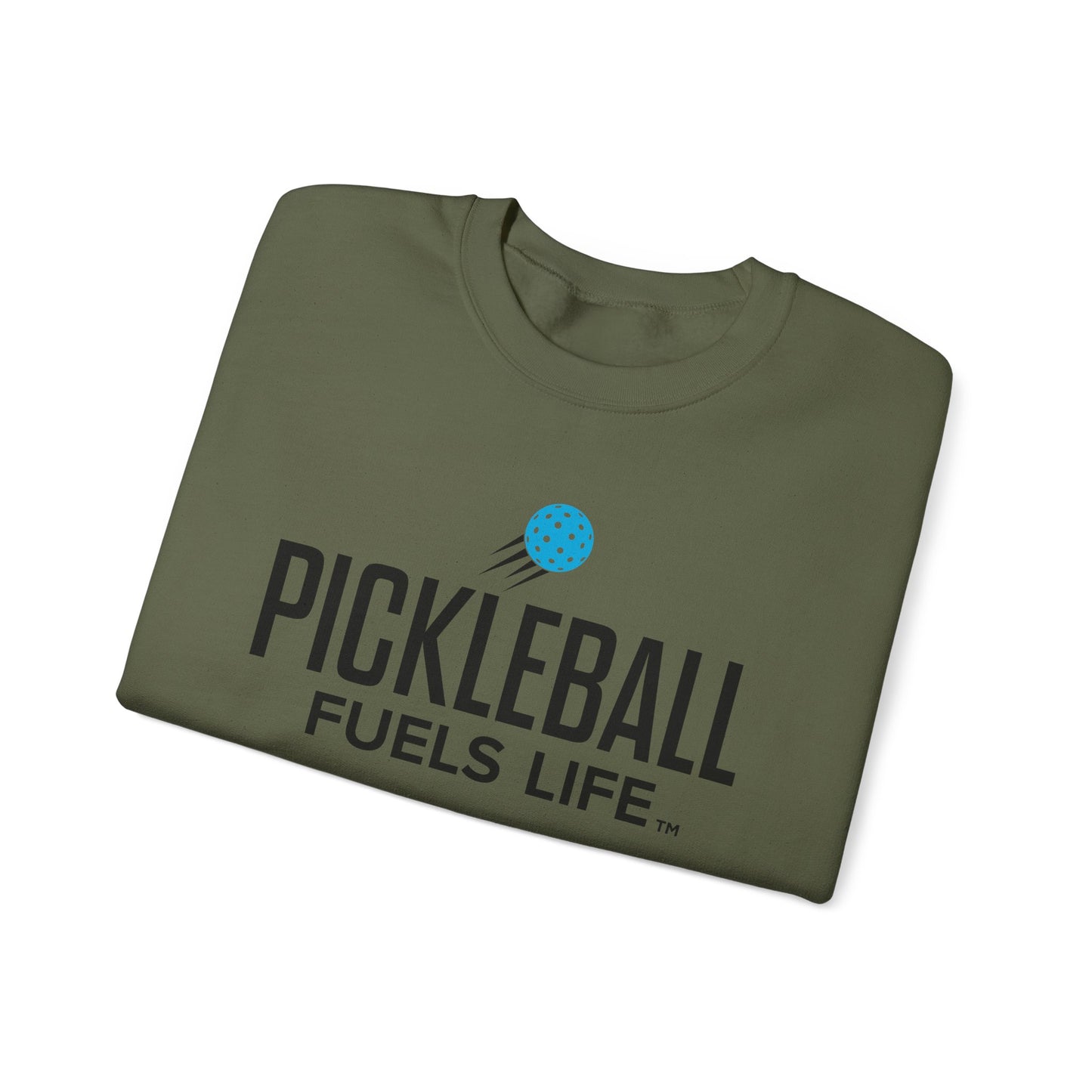 Sleek Pickleball Unisex Heavy Blend™ Crewneck Sweatshirt