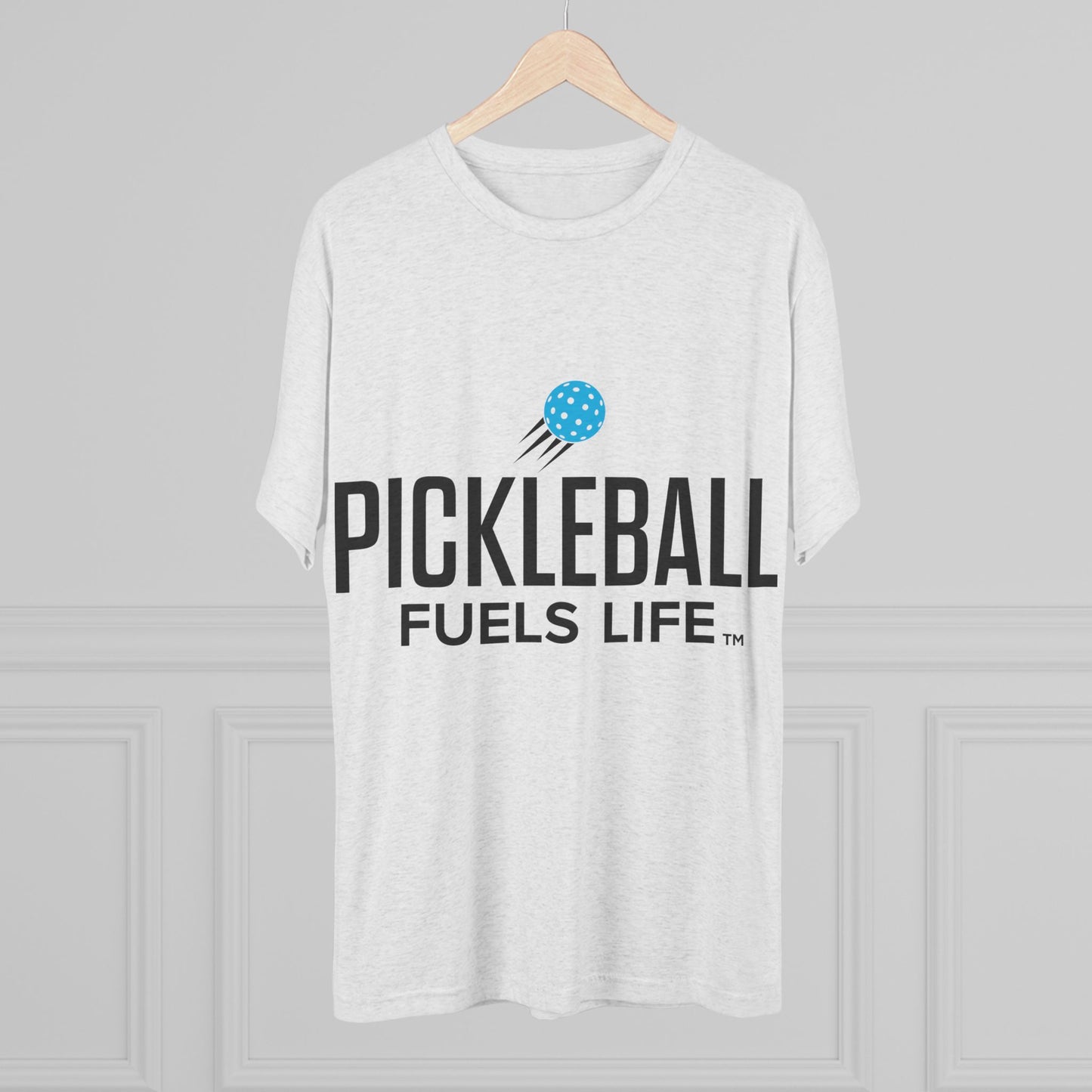 Sleek Pickleball Unisex Tri-Blend Crew Tee