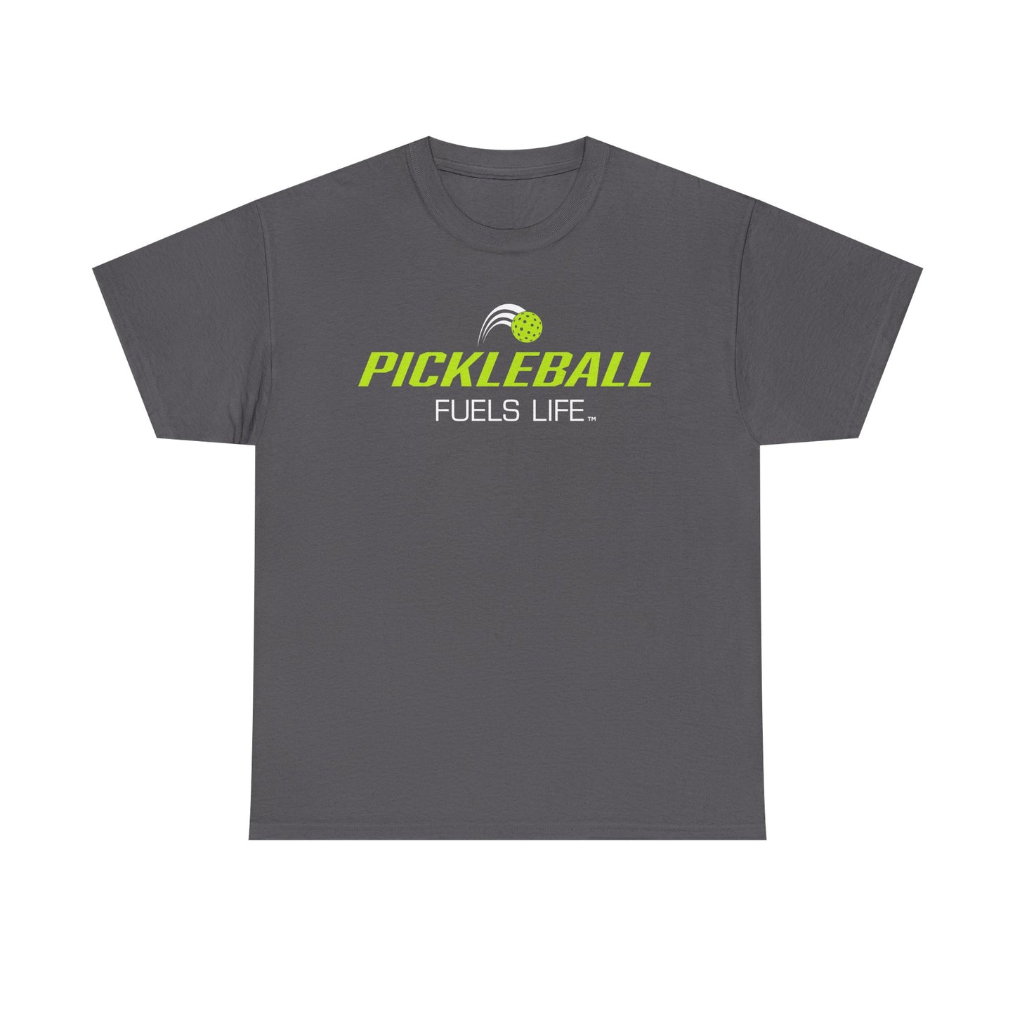 Pickleball Fuels Life Unisex Heavy Cotton Tee