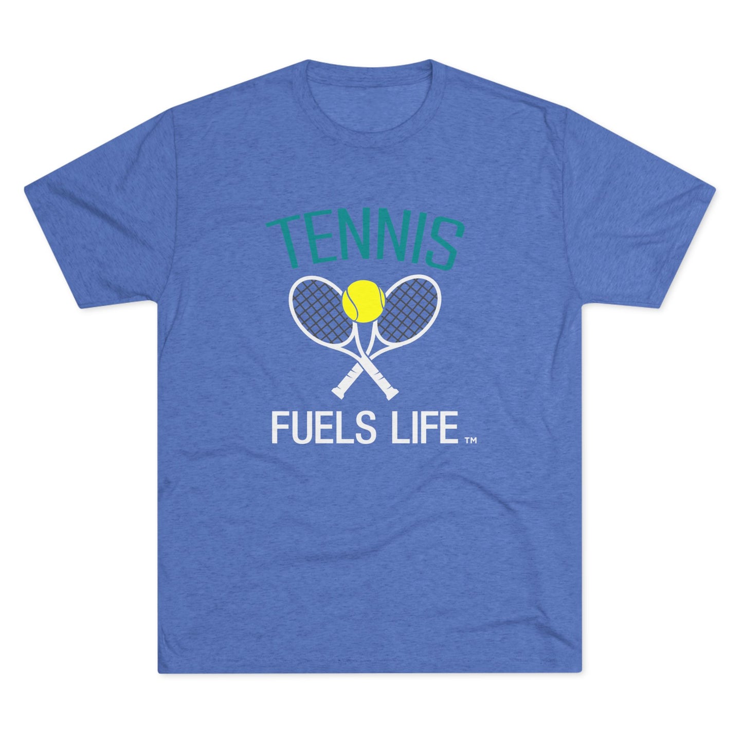 On the Court Unisex Tri-Blend Crew Tee