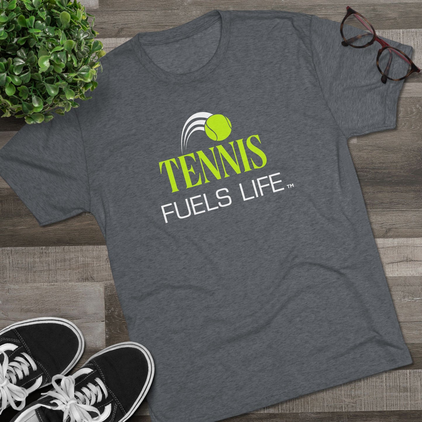 Tennis Pro Unisex Tri-Blend Crew Tee