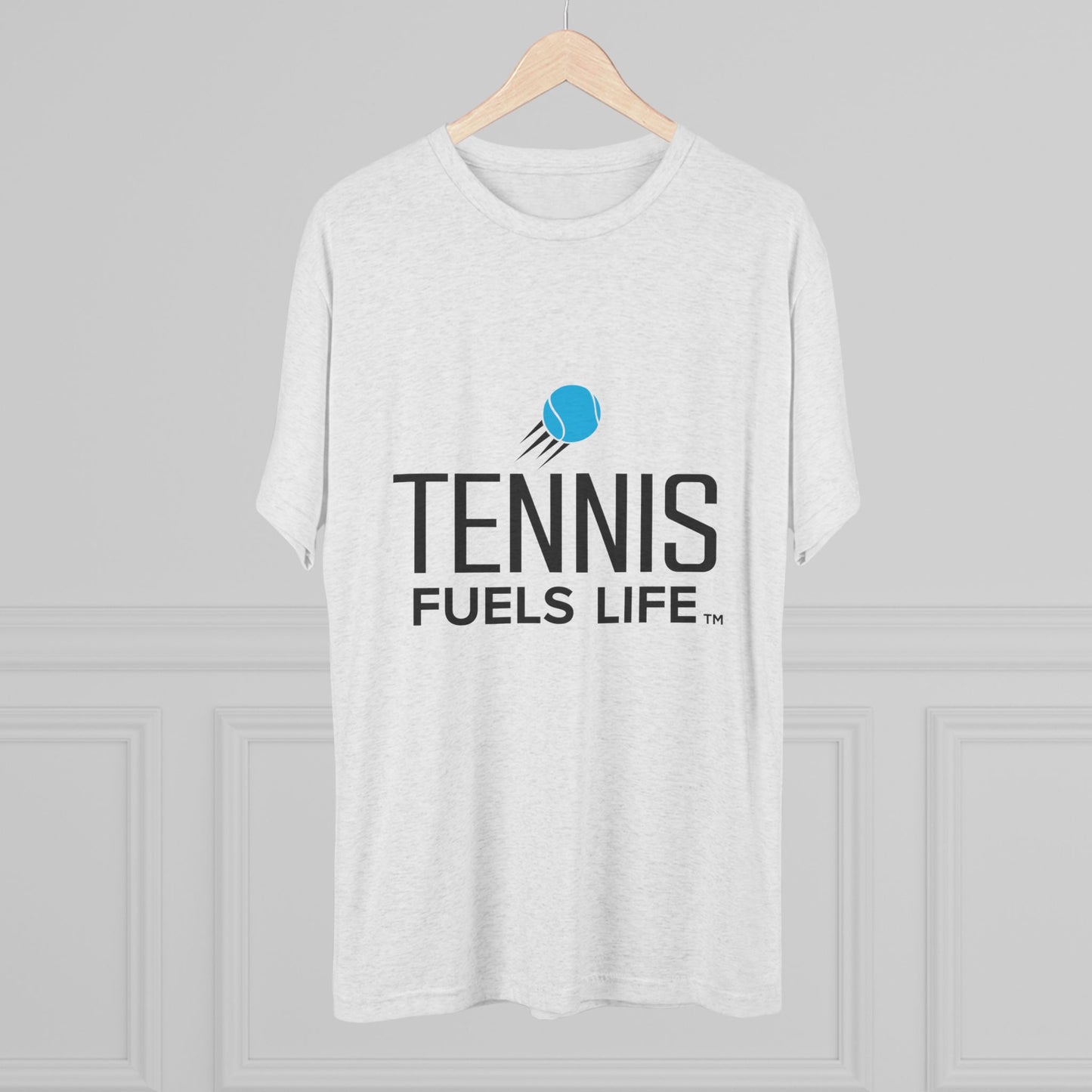 Sleek Tennis Unisex Tri-Blend Crew Tee