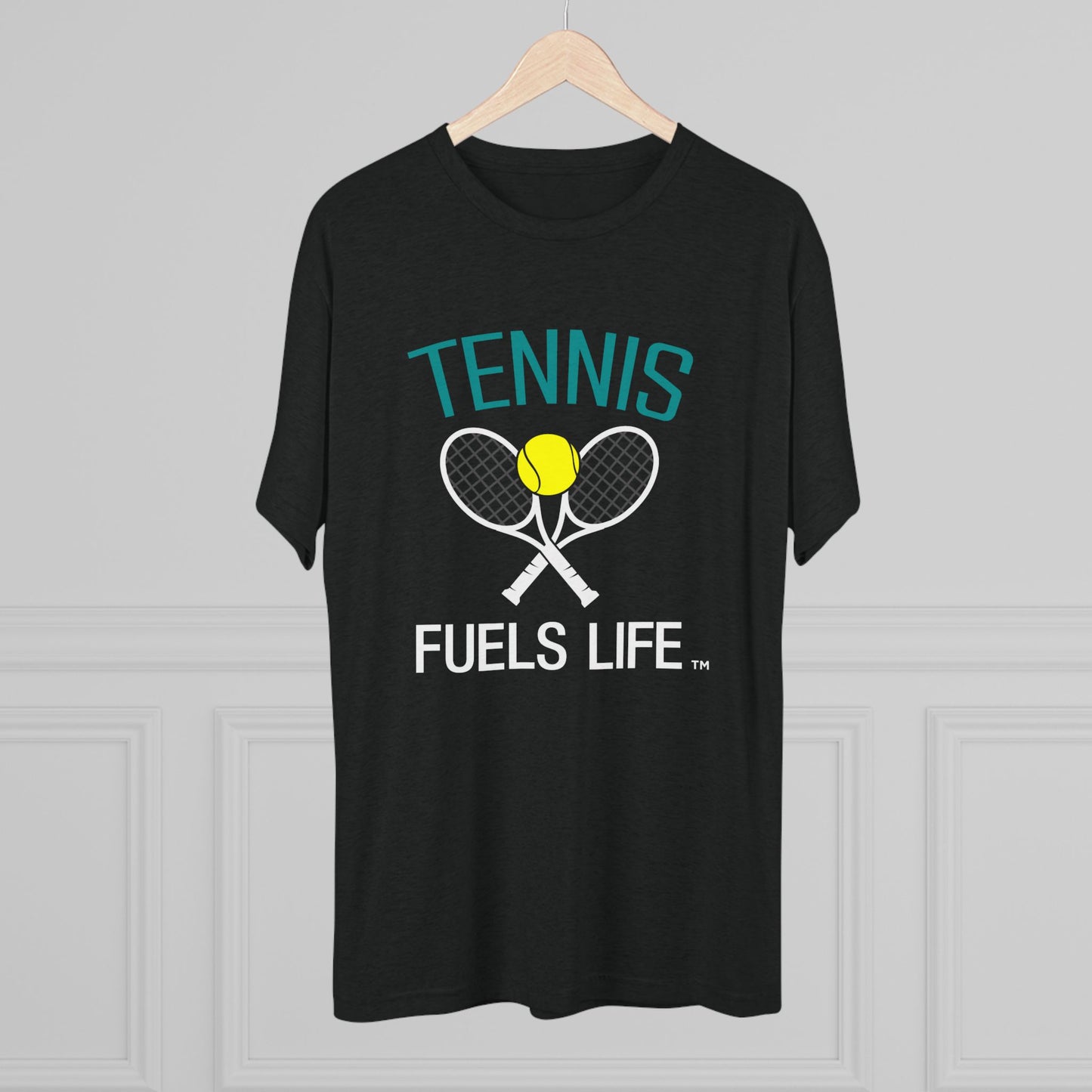 On the Court Unisex Tri-Blend Crew Tee