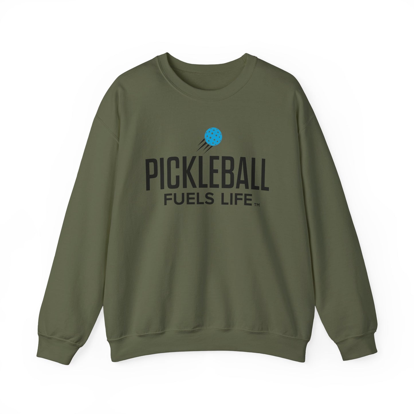 Sleek Pickleball Unisex Heavy Blend™ Crewneck Sweatshirt