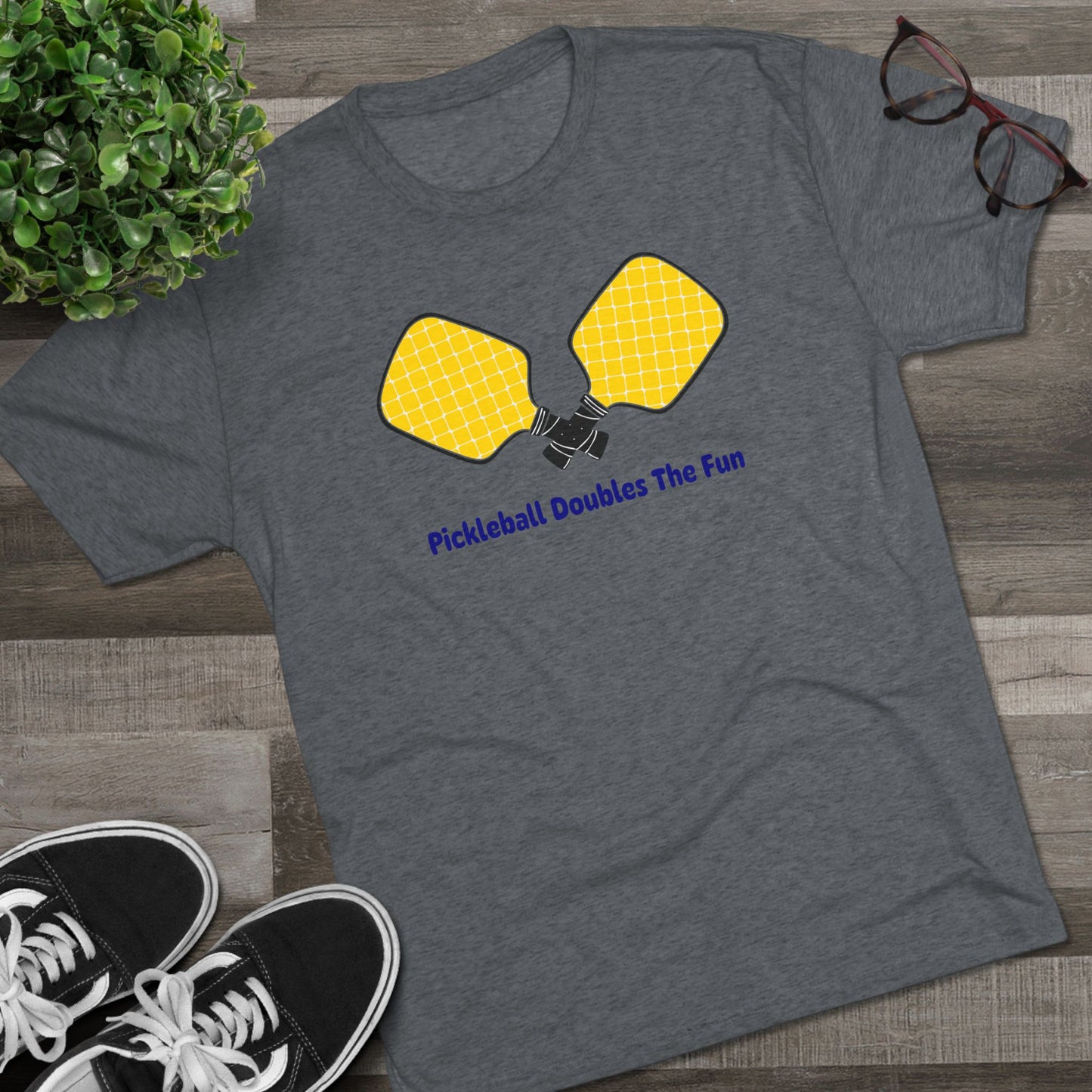 Paddles Unisex Tri-Blend Crew Tee