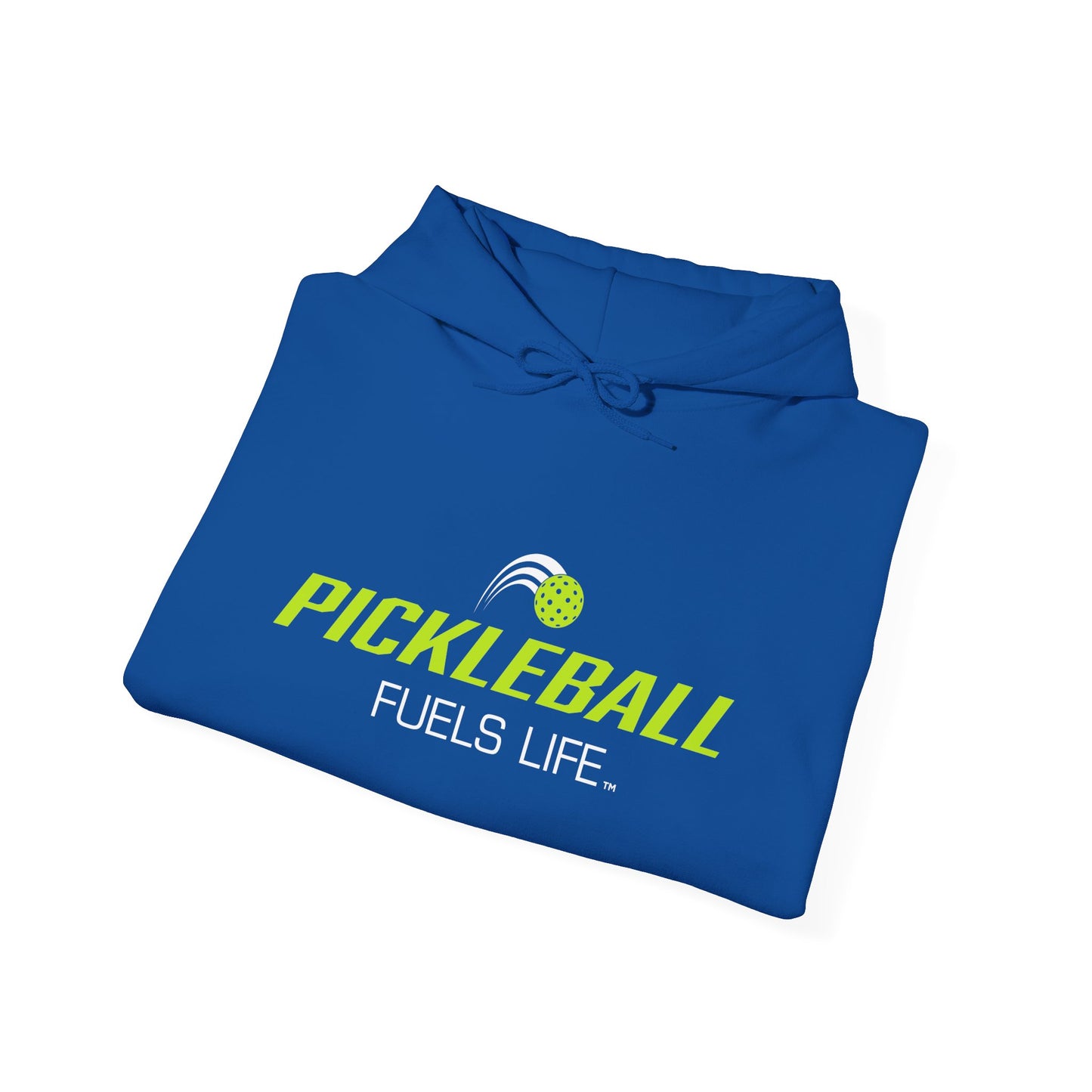 Pickleball Fuels Life Unisex Heavy Blend™ Hooded Sweatshirt